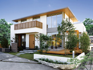 天然素材にこだわりの和風デザイン住宅。